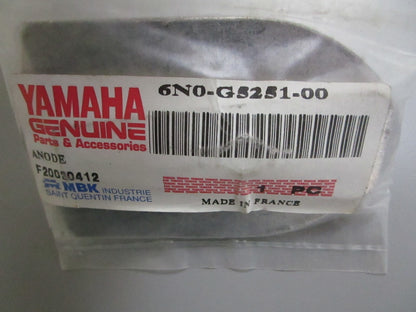 *NEW OEM* 0810 Yamaha Anode 6N0-G521-00-00