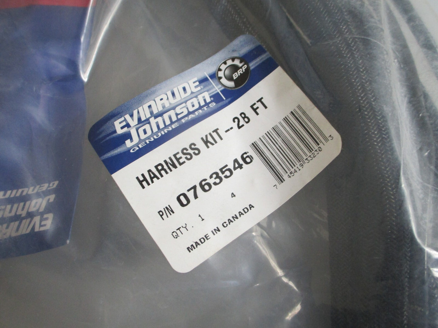 *NEW OEM* 0720 OMC Johnson Evinrude 28ft Single Ignition Trim Harness Kit 763546