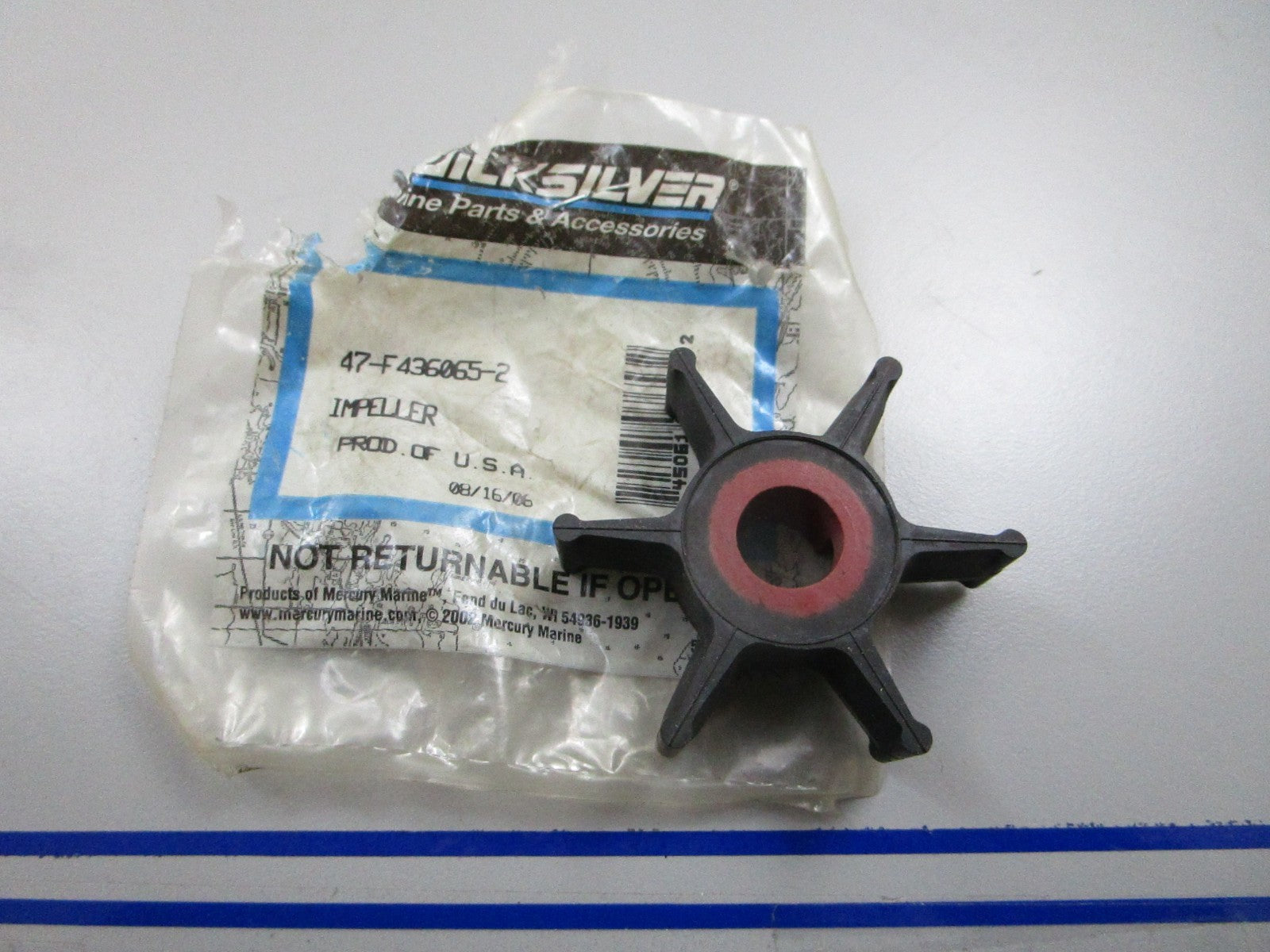 *NEW OEM* 0810 Mercury Quicksilver Impeller 47-F436065-2