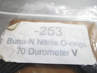 *NEW* (LOT OF 10) 0810 Buna-N Nitrile O-Ring -253