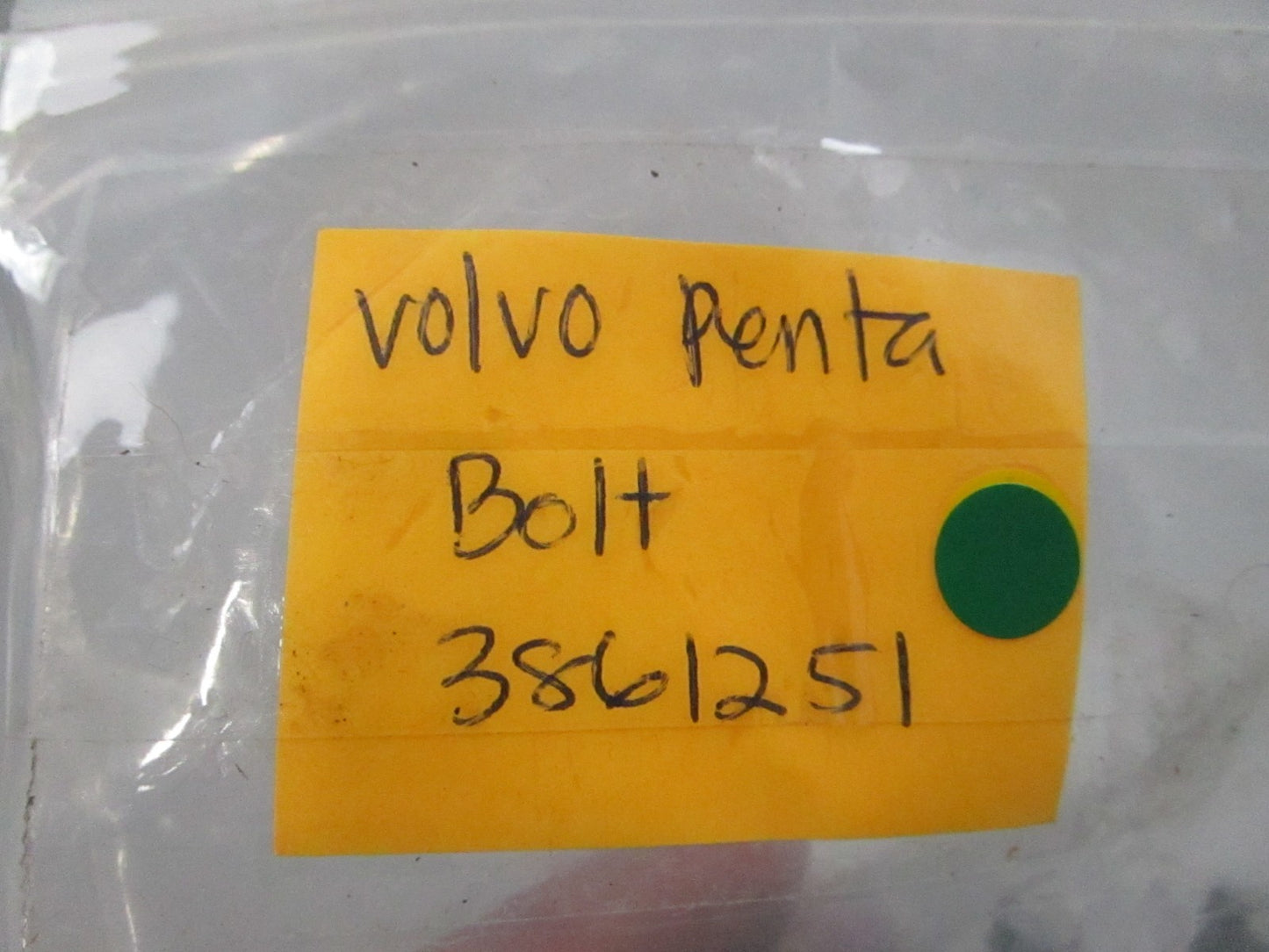 NEW OEM (LOT OF 2) 3861251 Volvo Penta Bolt 0810