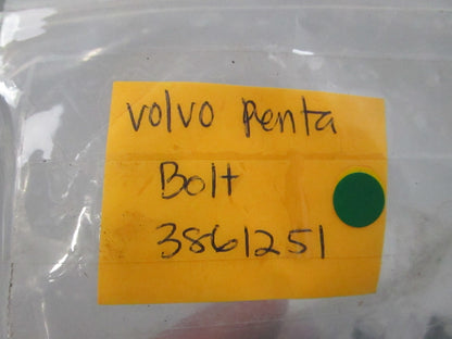 NEW OEM (LOT OF 2) 3861251 Volvo Penta Bolt 0810