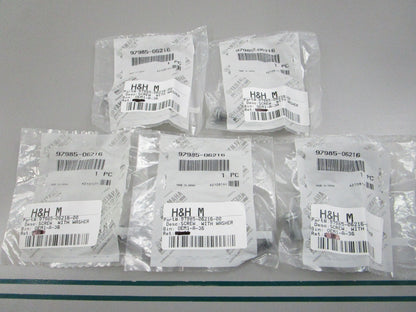 NEW OEM (LOT OF 5) 97985-06216-00 Yamaha Screw w/ Washer 0810