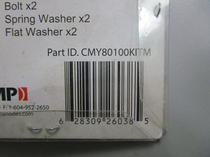 *NEW* 0820 Martyr Yamaha 80-100HP Magnesium Anode Kit CMY80100KITM