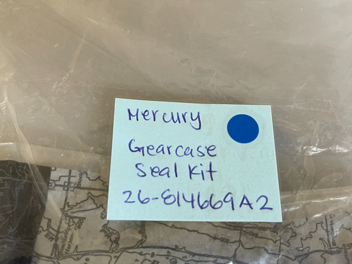 *NEW OEM* 0720 Mercury Quicksilver Gearcase Seal Kit 26-814669A2