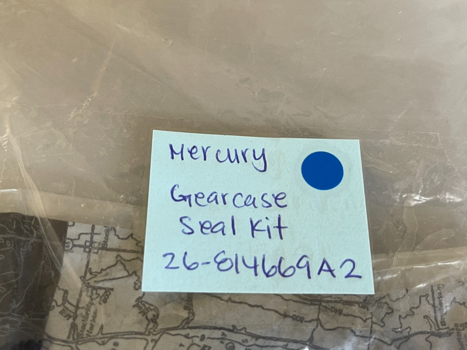 *NEW OEM* 0720 Mercury Quicksilver Gearcase Seal Kit 26-814669A2