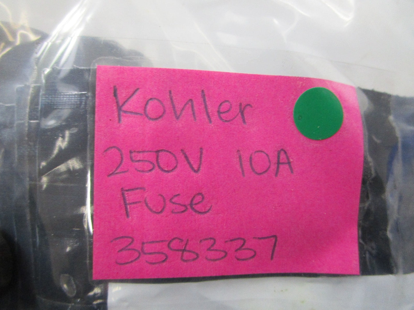 NEW OEM 358337 Kohler 250V 10A Fuse 0810