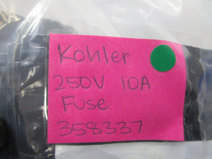 NEW OEM 358337 Kohler 250V 10A Fuse 0810