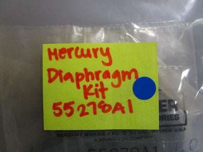 *NEW OEM* 0770 Mercury Quicksilver Diaphragm Kit 55278A1