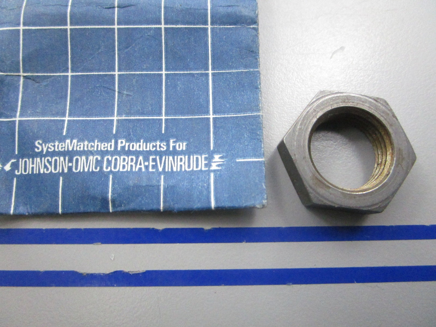 NEW OEM 314730 0314730 OMC Johnson Evinrude Pinion Nut 0810