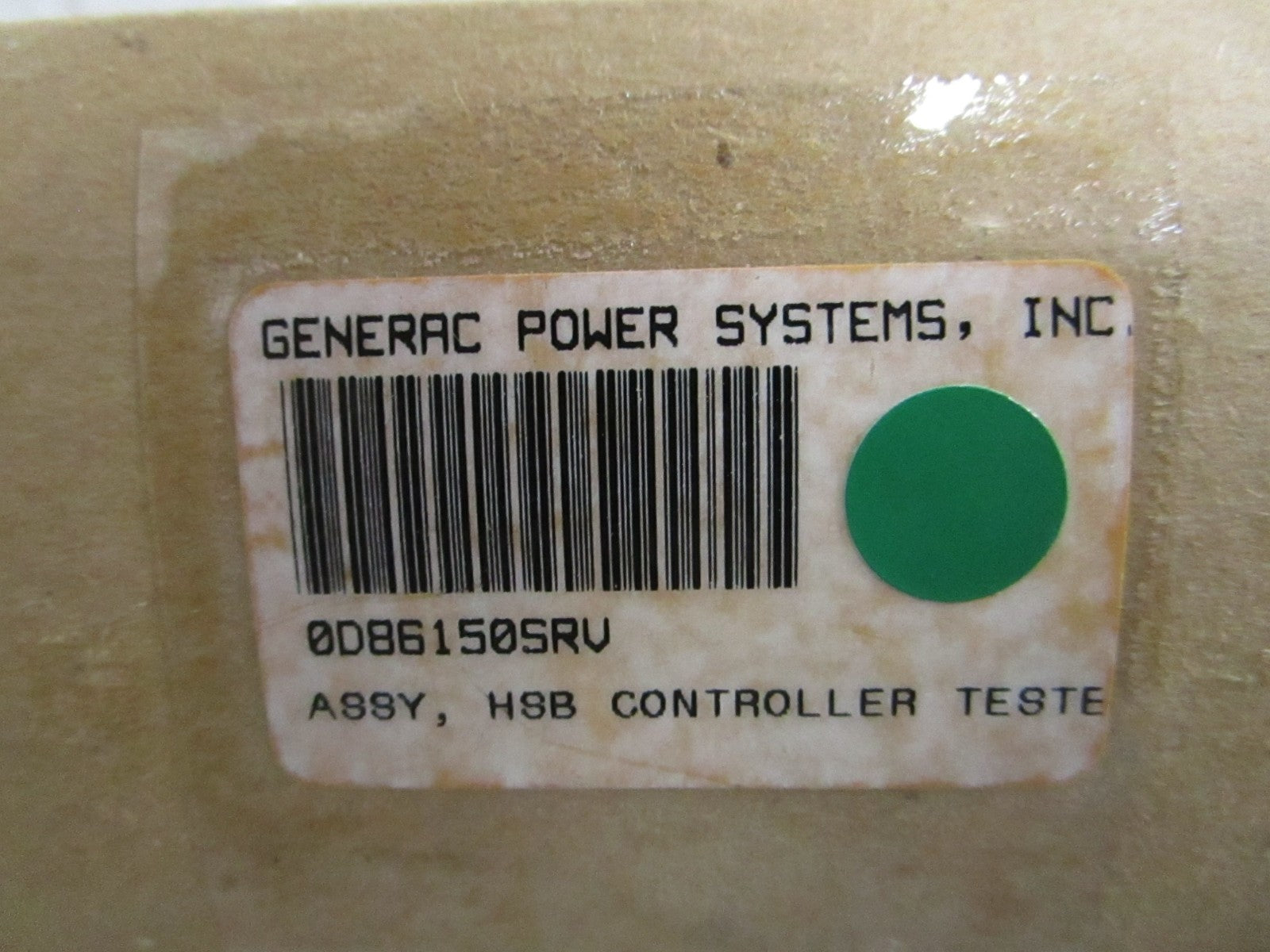 Generac NEW OEM PCB HSB Controller 0D86150SRV Generator 12kW NOS Part 0820