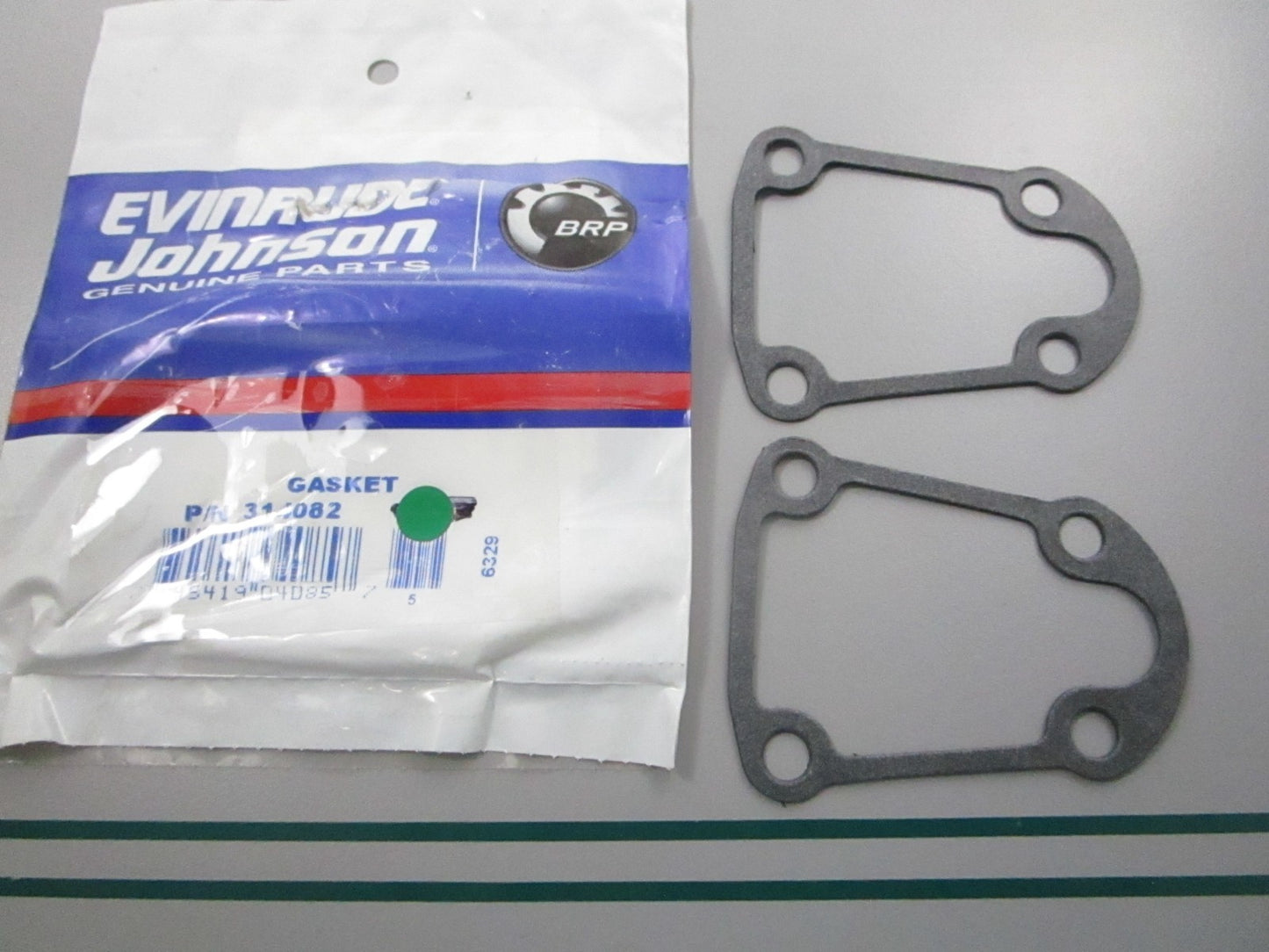 NEW OEM (LOT OF 2) 314082 0314082 OMC Johnson Evinrude Gasket 0810