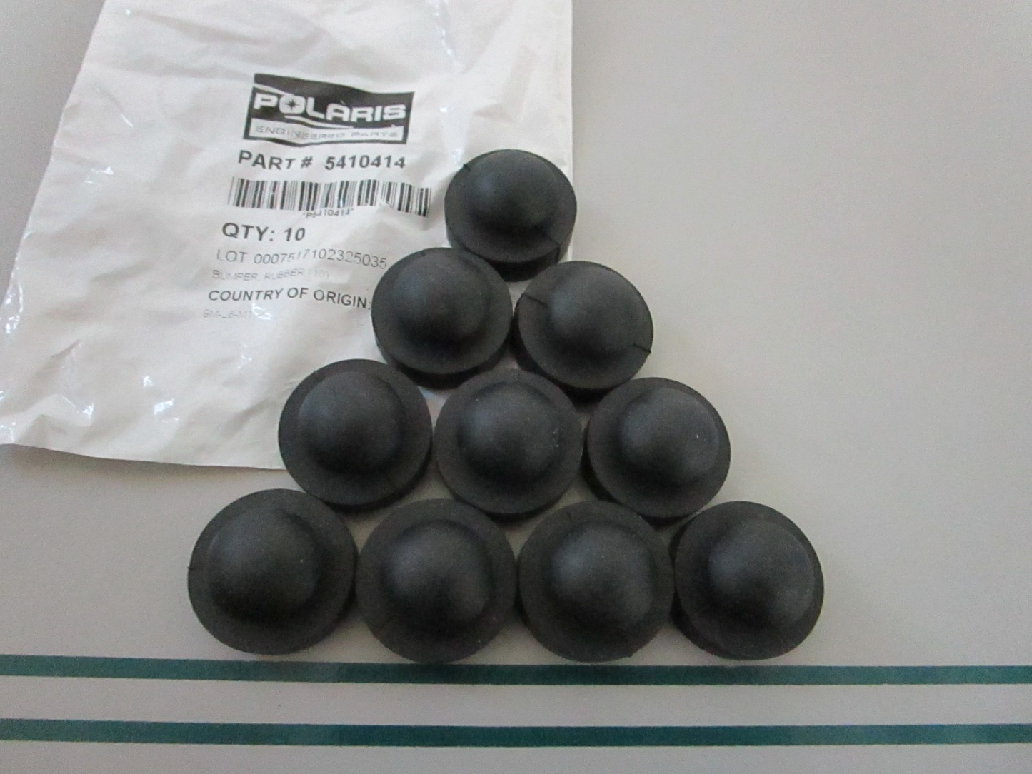 NEW OEM (LOT OF 10) 5410414 Polaris Rubber Bumper 0810