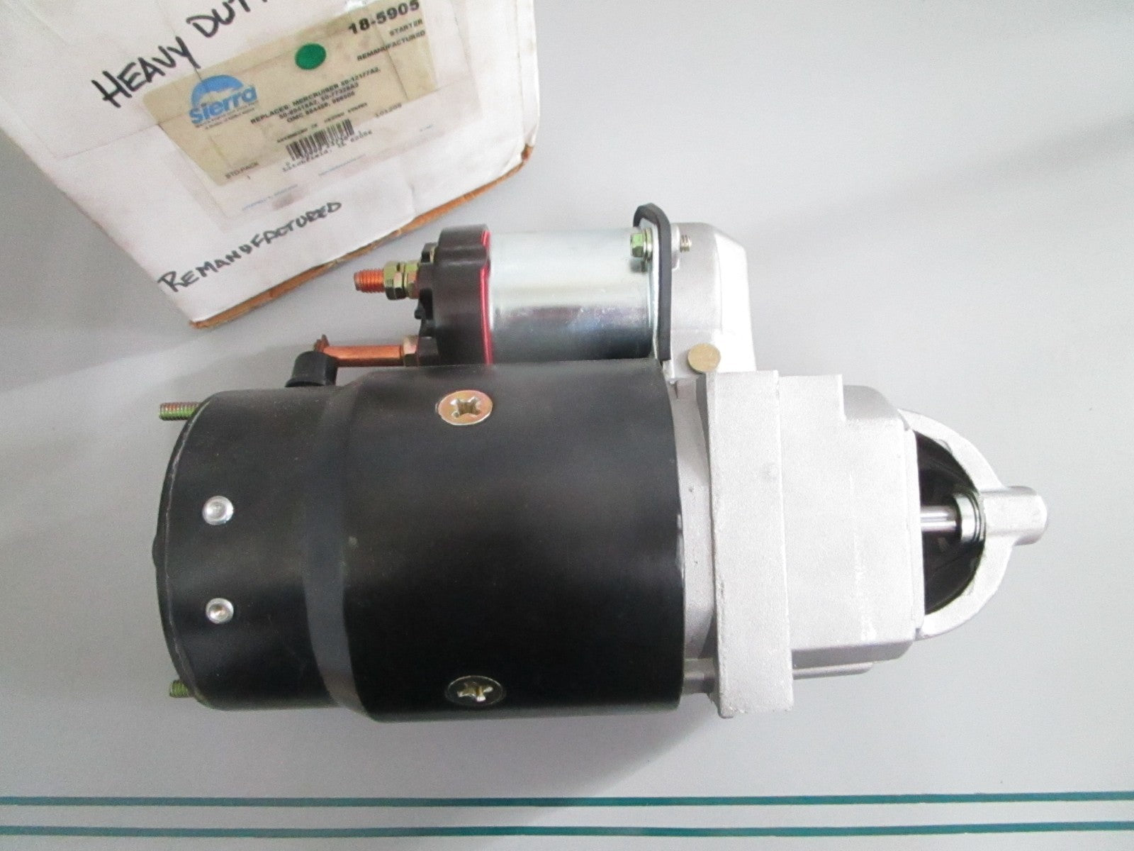 NEW 18-5905 Sierra Reman Starter Rep: 50-12177A2 50-12177A2 MerCruiser 0820
