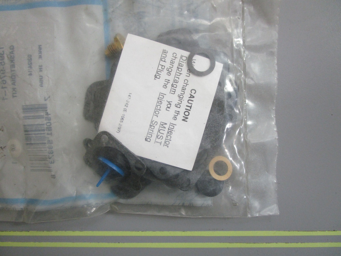 *NEW OEM* 0820 Mercury Quicksilver Gasket/Diaphragm Kit 1395-9761--1