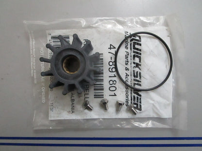 *NEW OEM* 0820 Mercury Quicksilver Water Pump Impeller Kit 47-891801