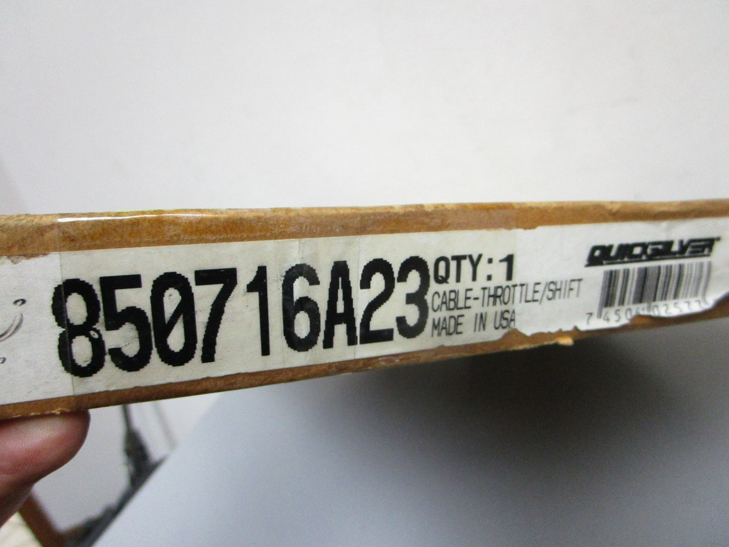 *NEW OEM* 0720 Mercury Quicksilver 23'ft Throttle Shift Cable 850716A23