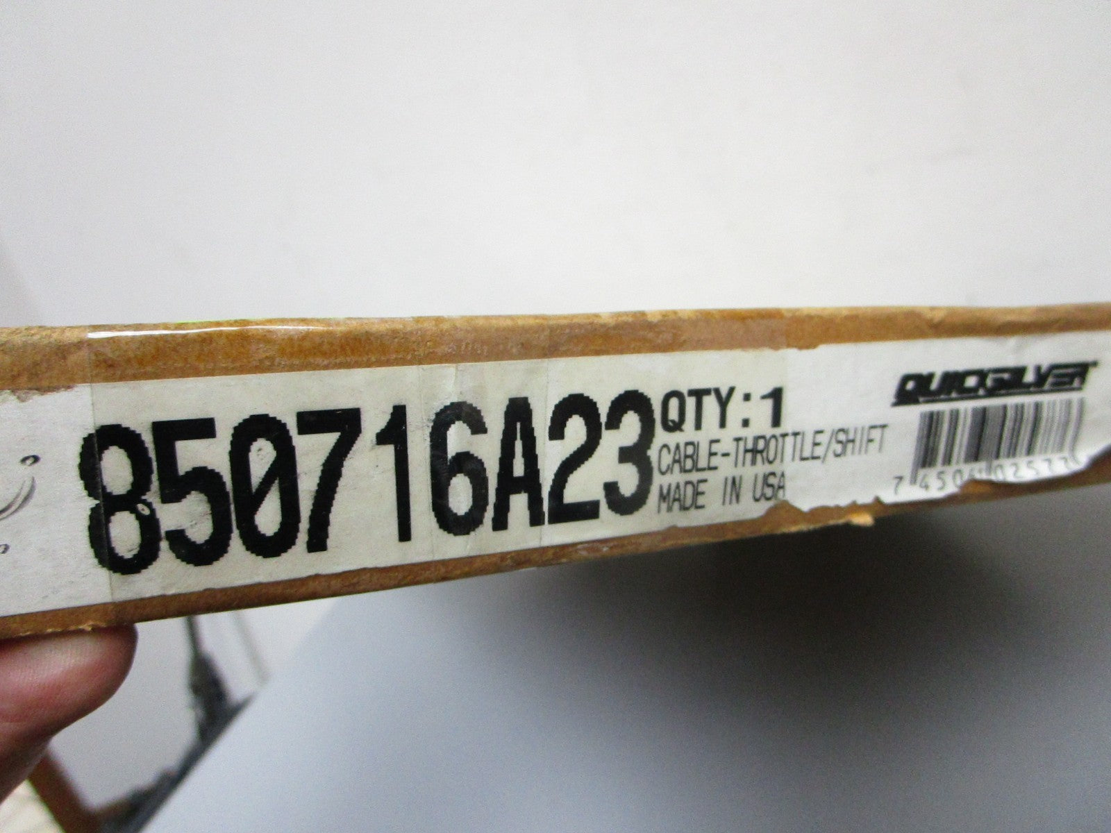 *NEW OEM* 0720 Mercury Quicksilver 23'ft Throttle Shift Cable 850716A23