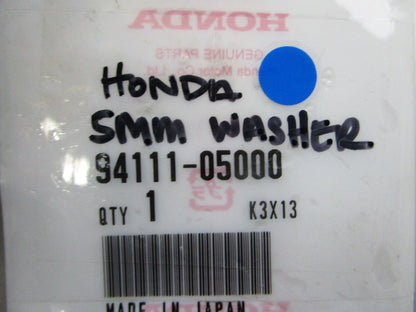 *NEW OEM* (LOT OF 2) 0810 Honda 5mm Washer 94111-05000