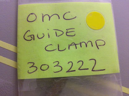 *NEW OEM* 0810 OMC Johnson Evinrude Guide Clamp 303222 0303222