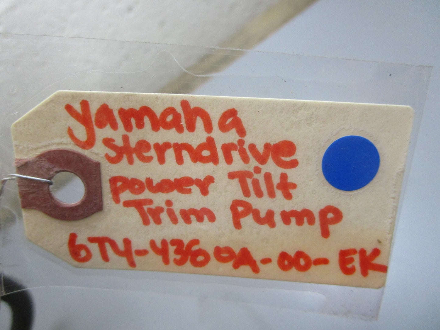 *NEW OEM* 0820 Yamaha Sterndrive Power Tilt Trim Pump 6T4-4380A-00-EK