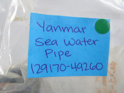 NEW OEM 129170-49260 Yanmar Sea Water Pipe 0810