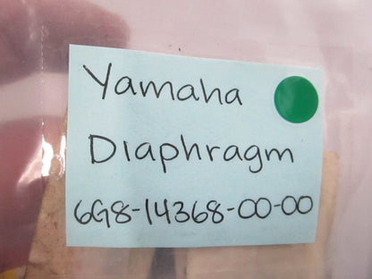 NEW OEM 6G8-14368-00-00 Yamaha Diaphragm 0810