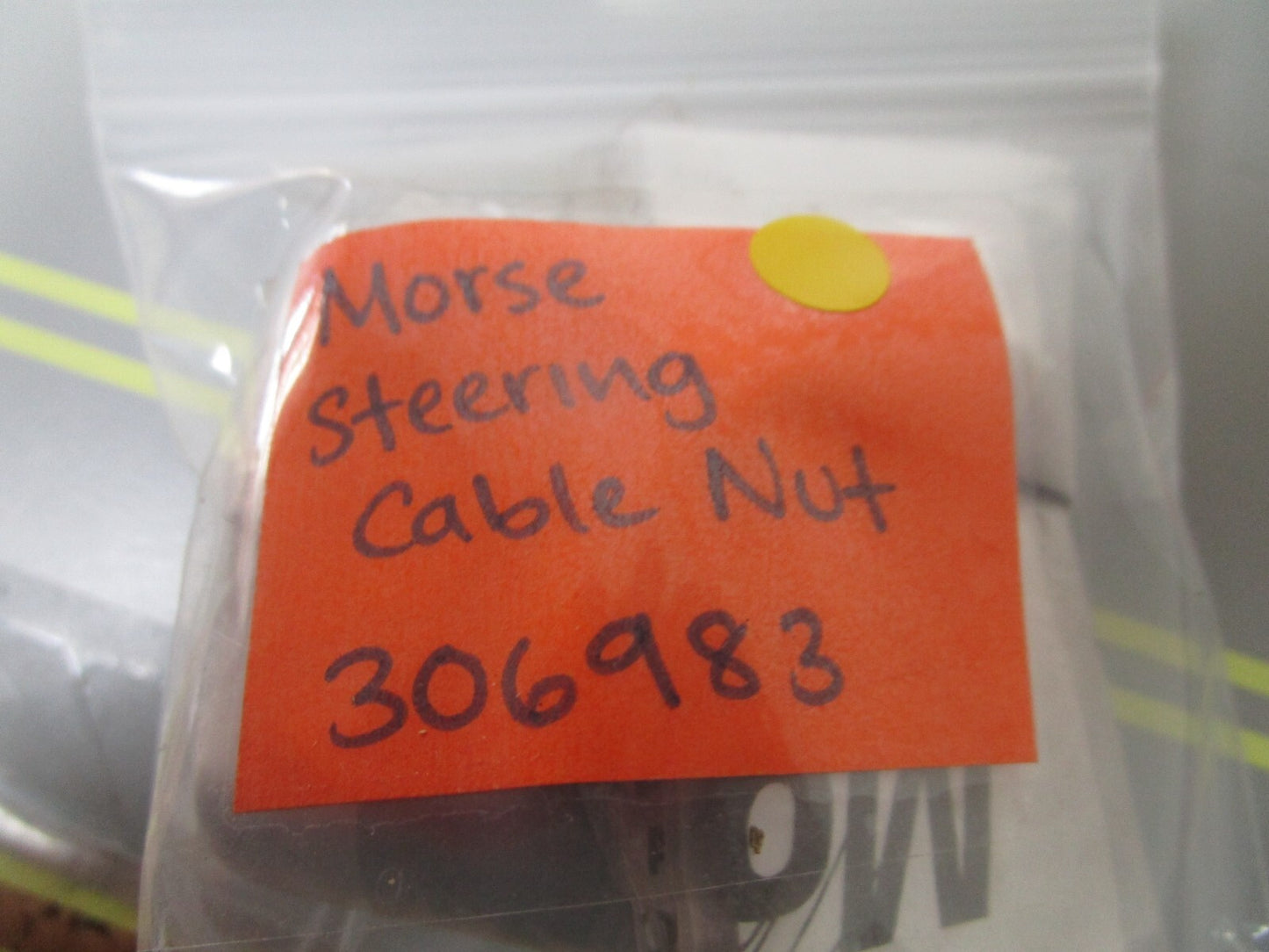 *NEW* 0810 Morse Steering Cable Nut 306983