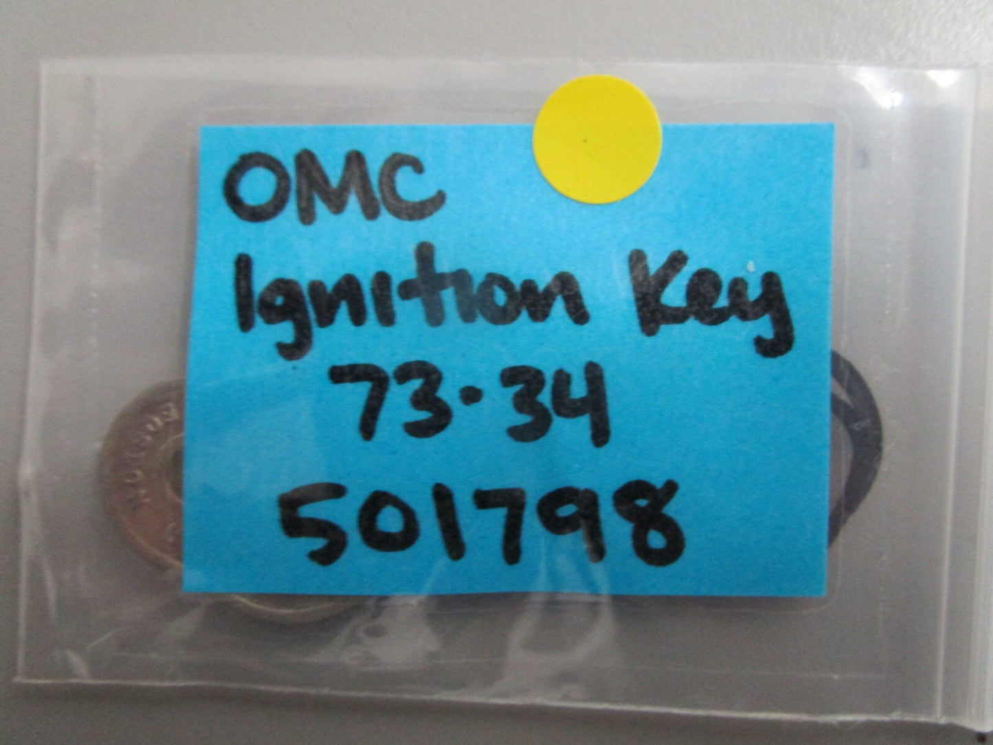 *NEW OEM* 0770 OMC Johnson Evinrude Ignition Key 73-34 501798 0501798