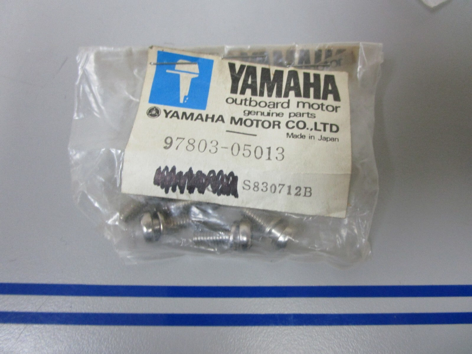 *NEW OEM* (LOT OF 7) 0810 Yamaha Screw 97803-05013