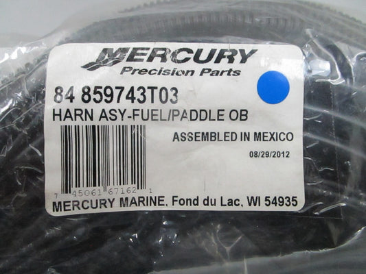 *NEW OEM* 0810 Mercury Quicksilver Fuel/Paddle OB Harness Assembly 84-859743T03
