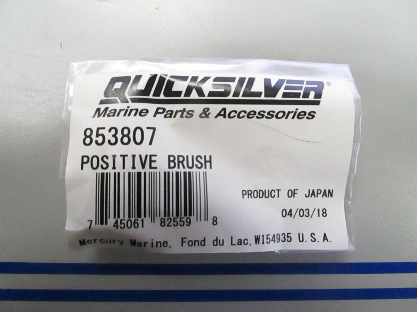 *NEW OEM* 0720 Mercury Quicksilver Positive Brush 853807