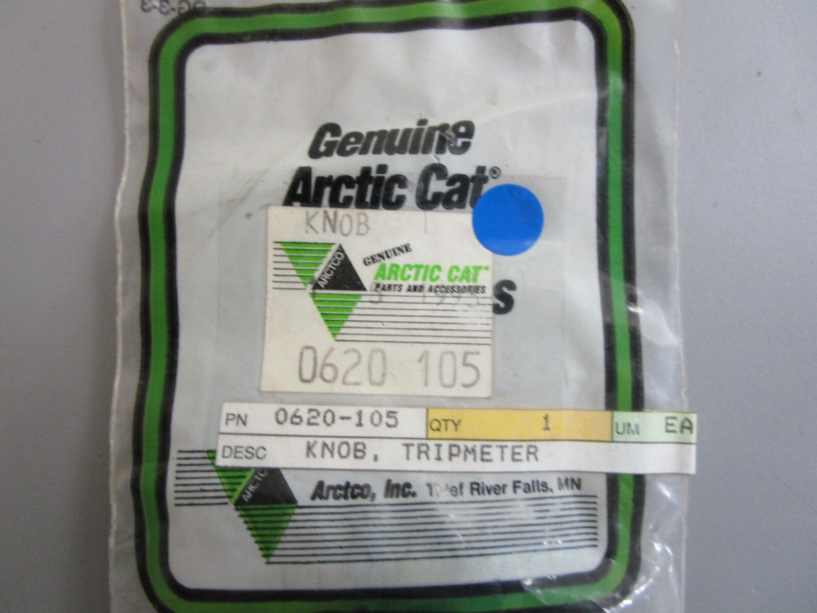 *NEW OEM* 0810 Arctic Cat Knob 0620-105