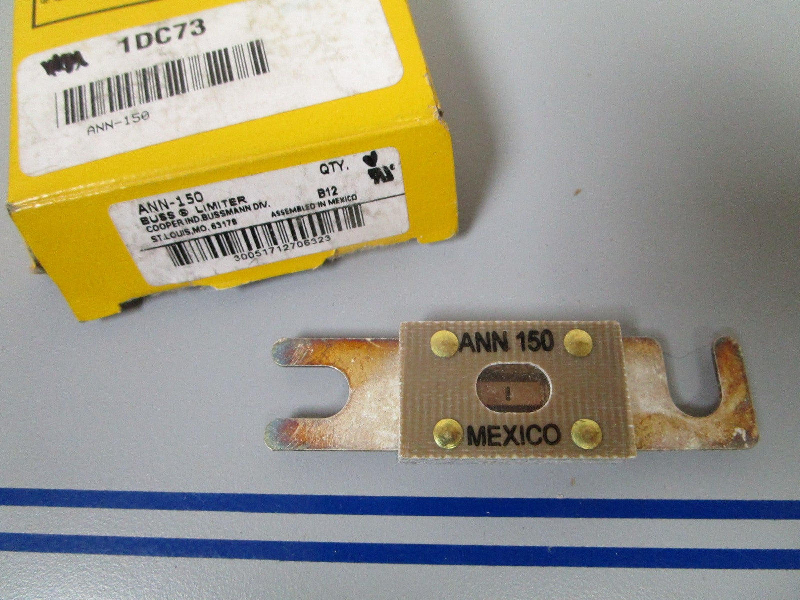 NEW OEM 1DC73 Bussman Ann-150 Fast Acting Limiter Fuse 0720