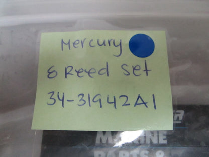 *NEW OEM* 0810 Mercury Quicksilver 8 Reed Set 34-31942A1