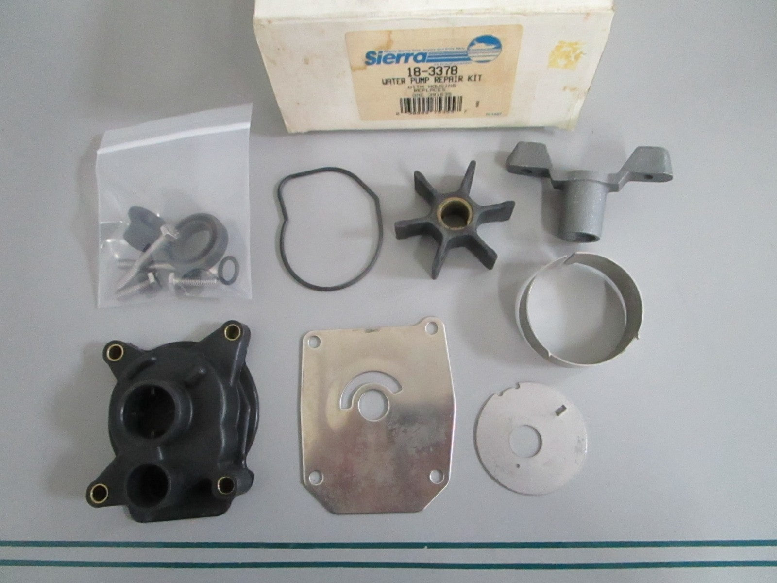 Sierra NEW 18-3378 Water Pump Kit w/ Housing Johnson Evinrude 50 55 60HP 0820