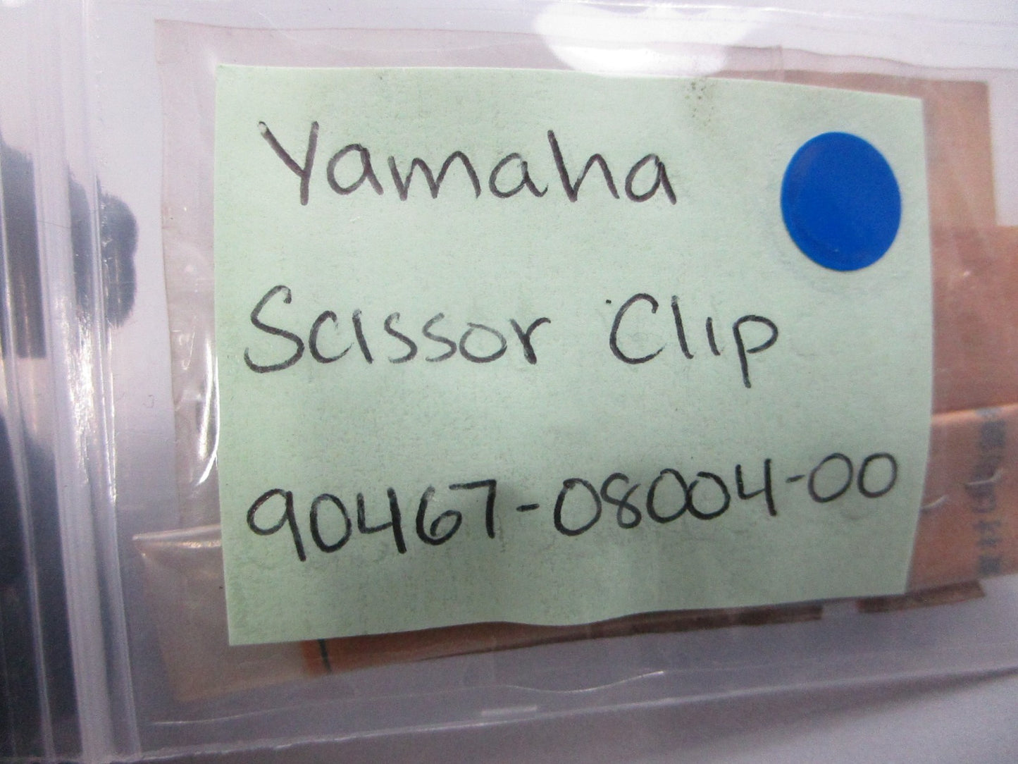 *NEW OEM* (LOT OF 5) 0810 Yamaha Scissor Clip 90467-08004-00