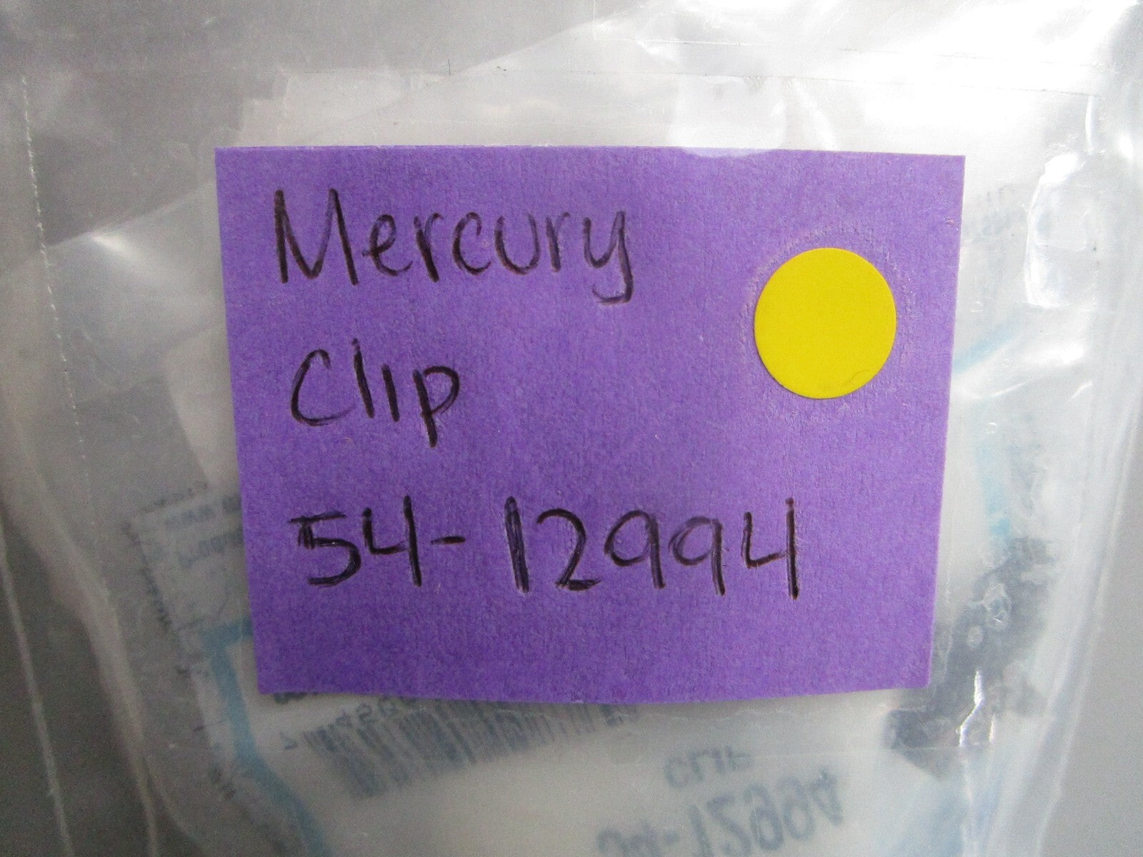 *NEW OEM* (LOT OF 2) 0810 Mercury Quicksilver Clip 54-12994