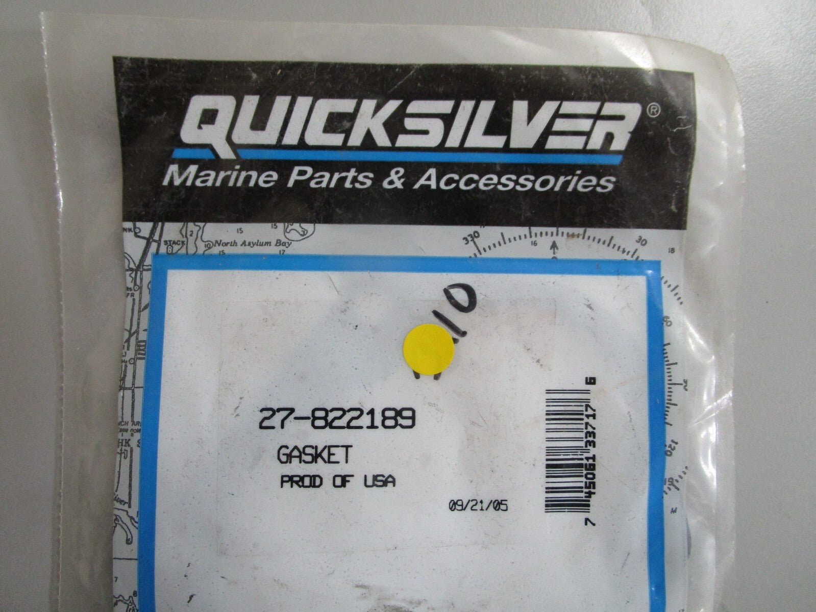 *NEW OEM* 0810 Mercury Quicksilver Gasket 27-822189