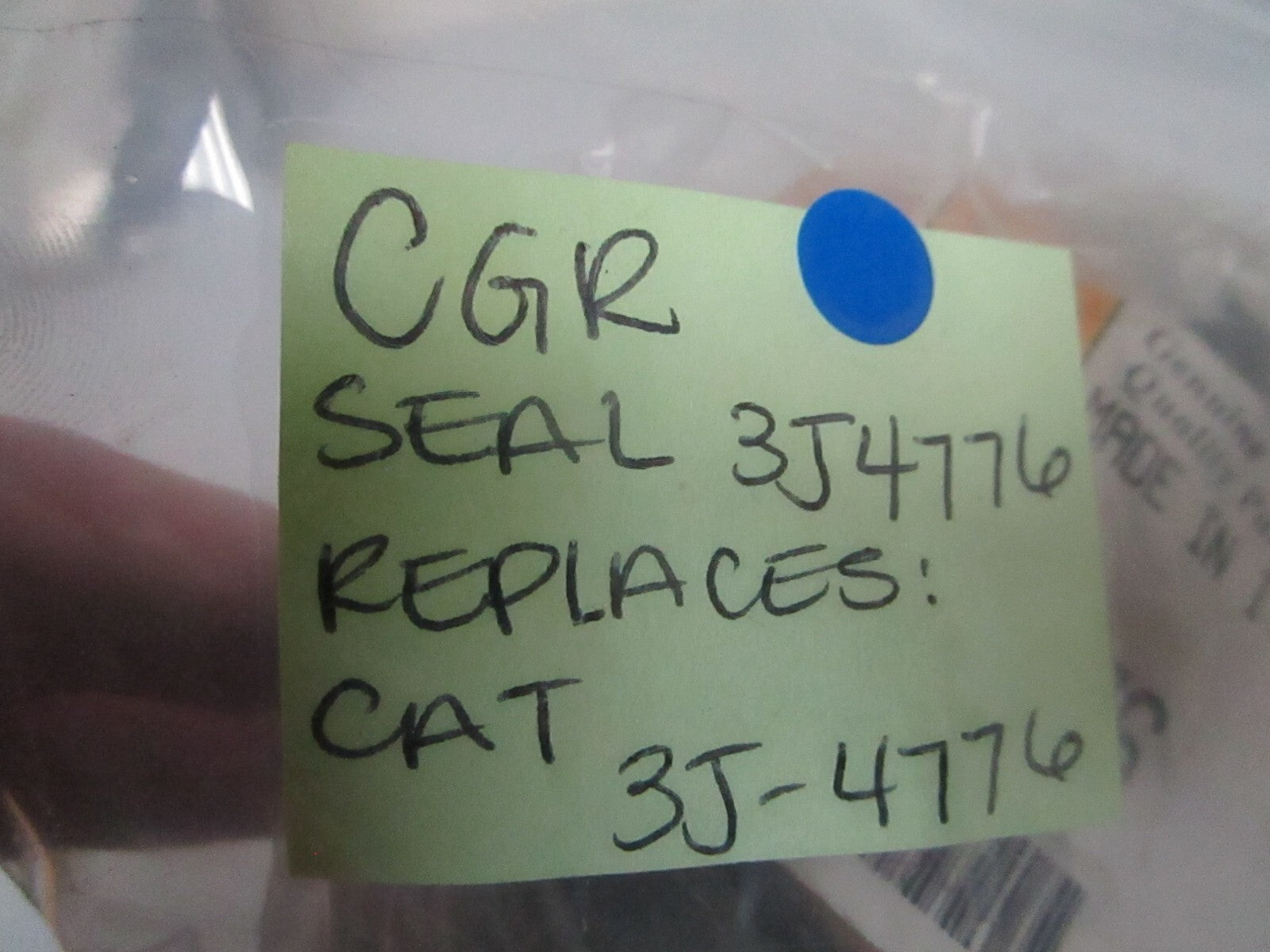 *NEW* (LOT OF 2) 0810 CGR Seal 3J4776 Replaces: CAT 3J-4776