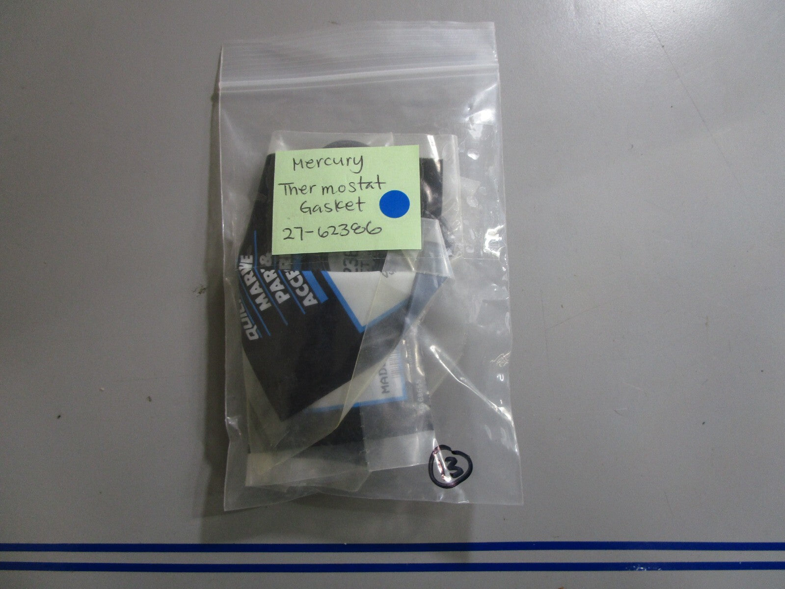 *NEW OEM* 0810 Mercury Quicksilver Thermostat Gasket 27-62386