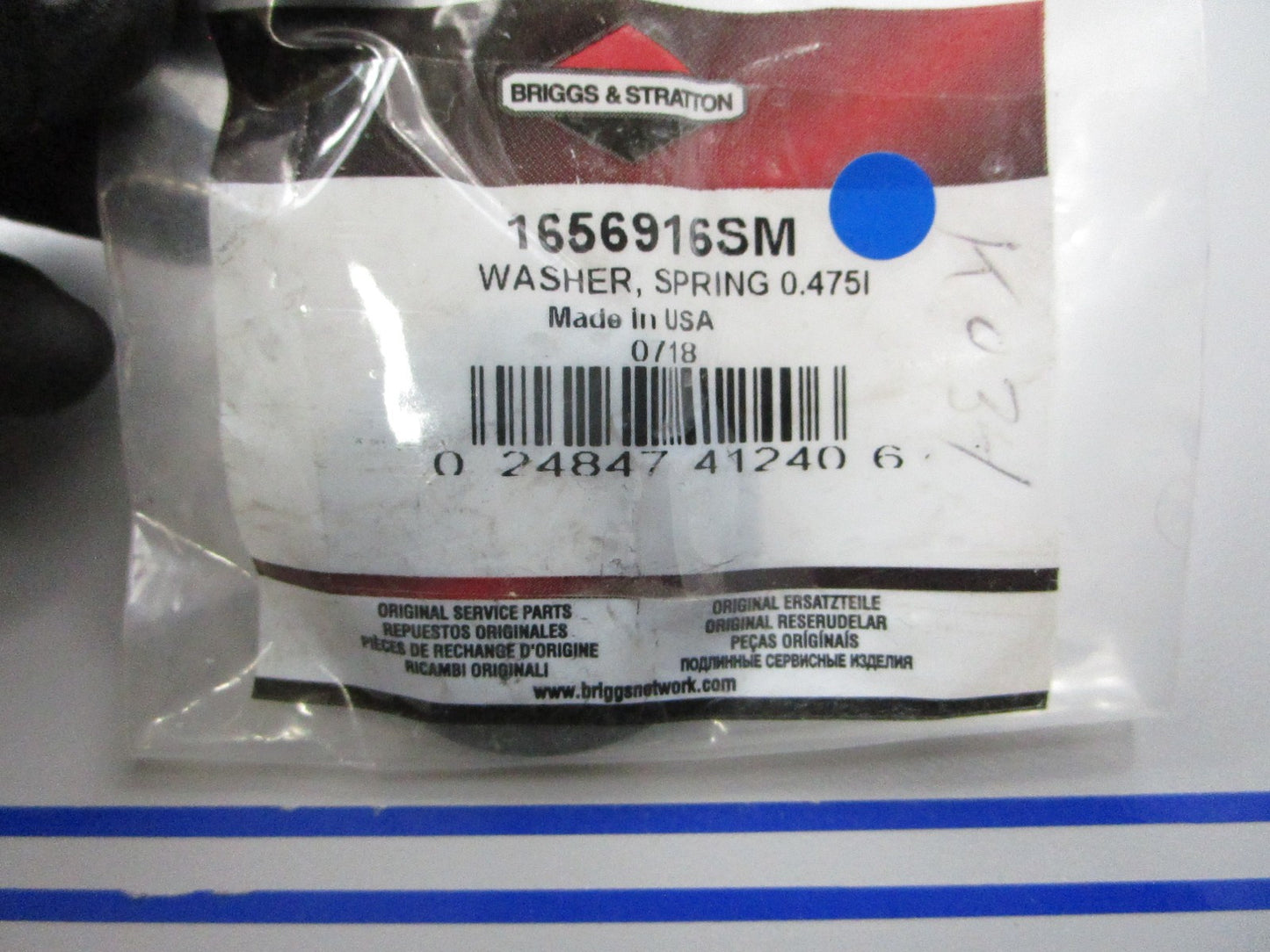*NEW OEM* 0810 Briggs & Stratton Spring Washer 1656916SM