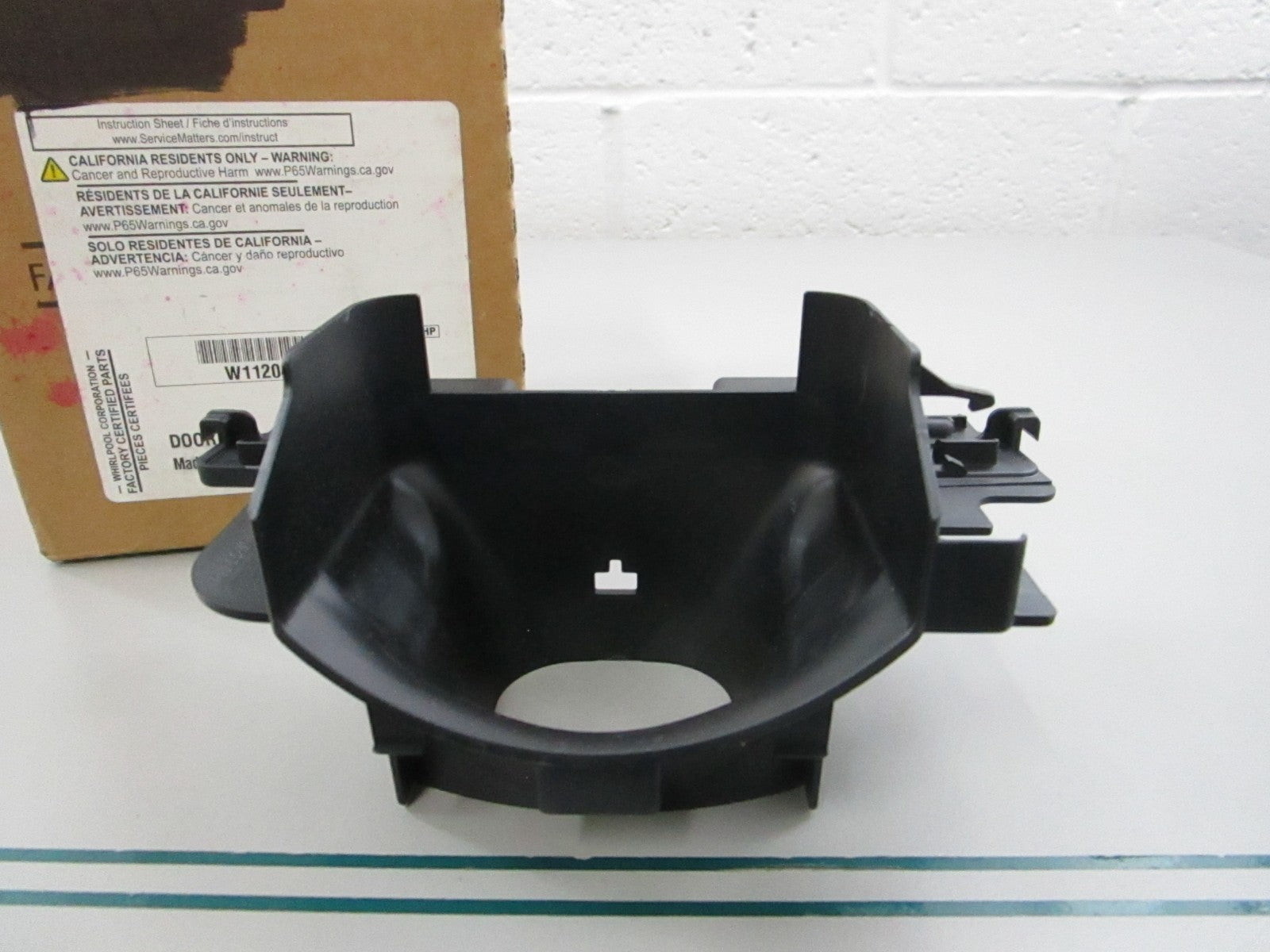 NEW OEM W11317951 Whirlpool Glass Door 0810