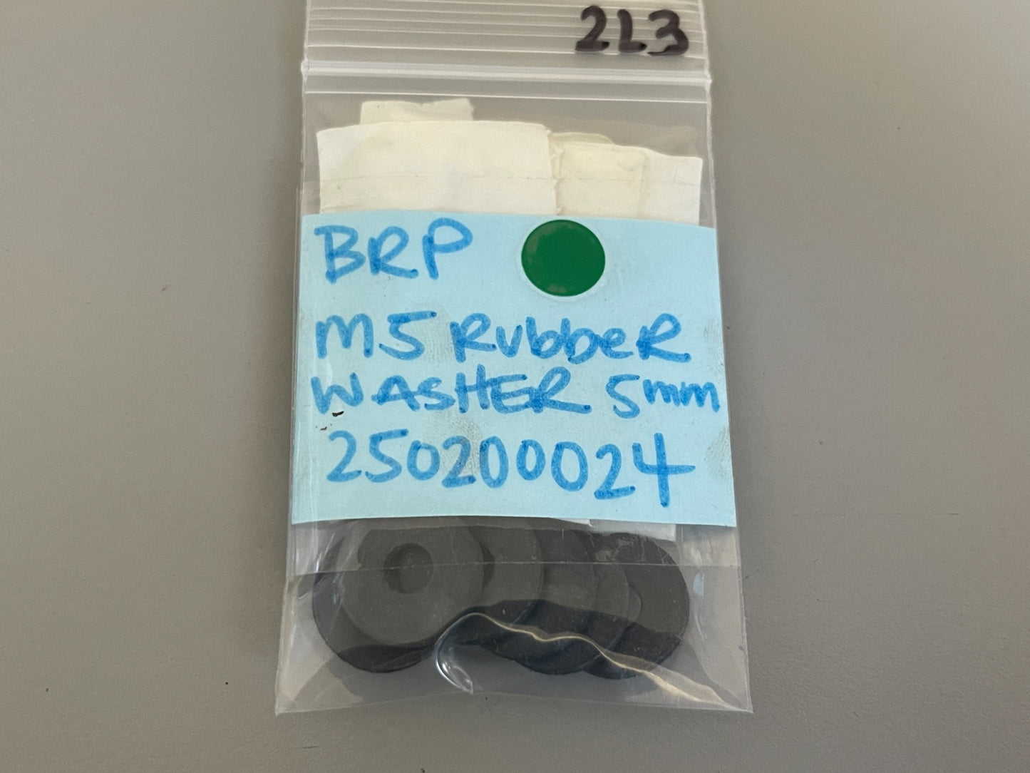 NEW OEM (LOT OF 3) 250300024 BRP M5 Rubber Washer 5mm 0810