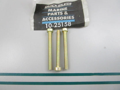 NEW OEM (LOT OF 3) 10-25158 Mercury Quicksilver Screw 0810