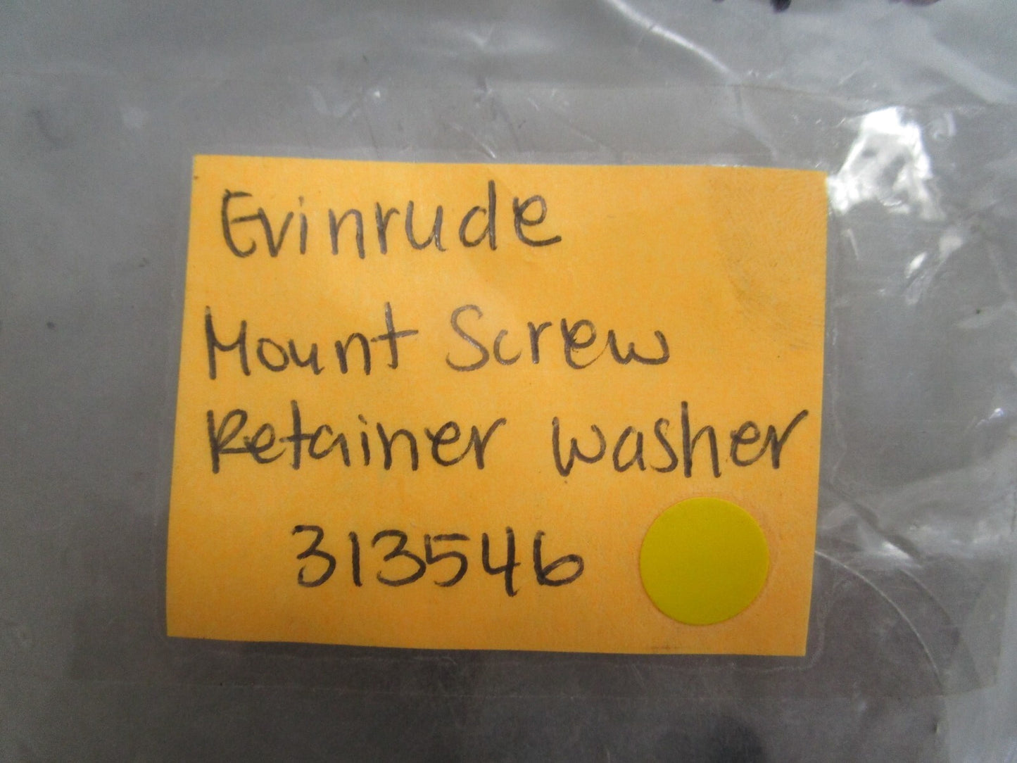 *NEW OEM* 0810 OMC Johnson Evinrude Mount Screw Retainer Washer 313546 0313546
