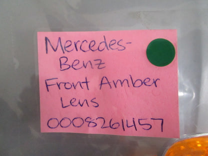NEW OEM 0008261457 Mercedes-Benz Front Amber Lens 0820
