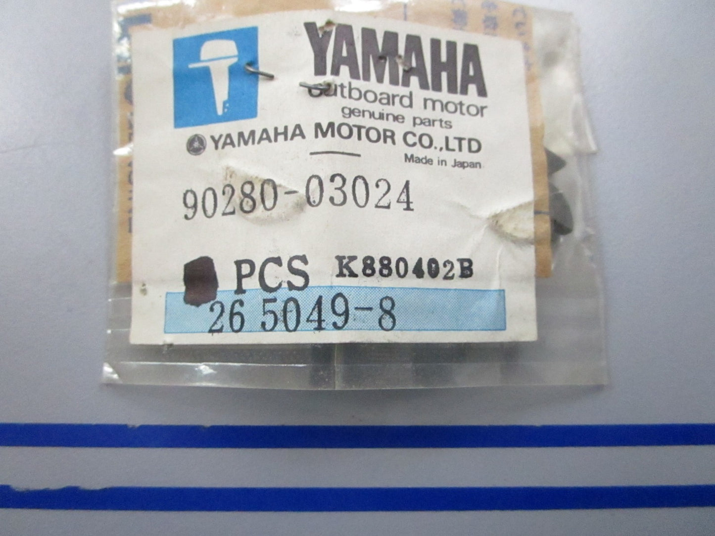 *NEW OEM* (LOT OF 2) 0810 Yamaha Woodruff Key 90280-03024-00