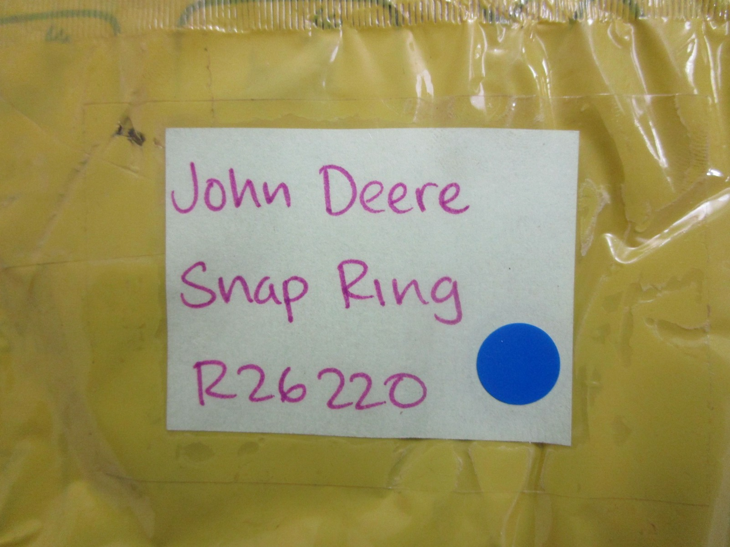 *NEW* 0770 John Deere Snap Ring R26220