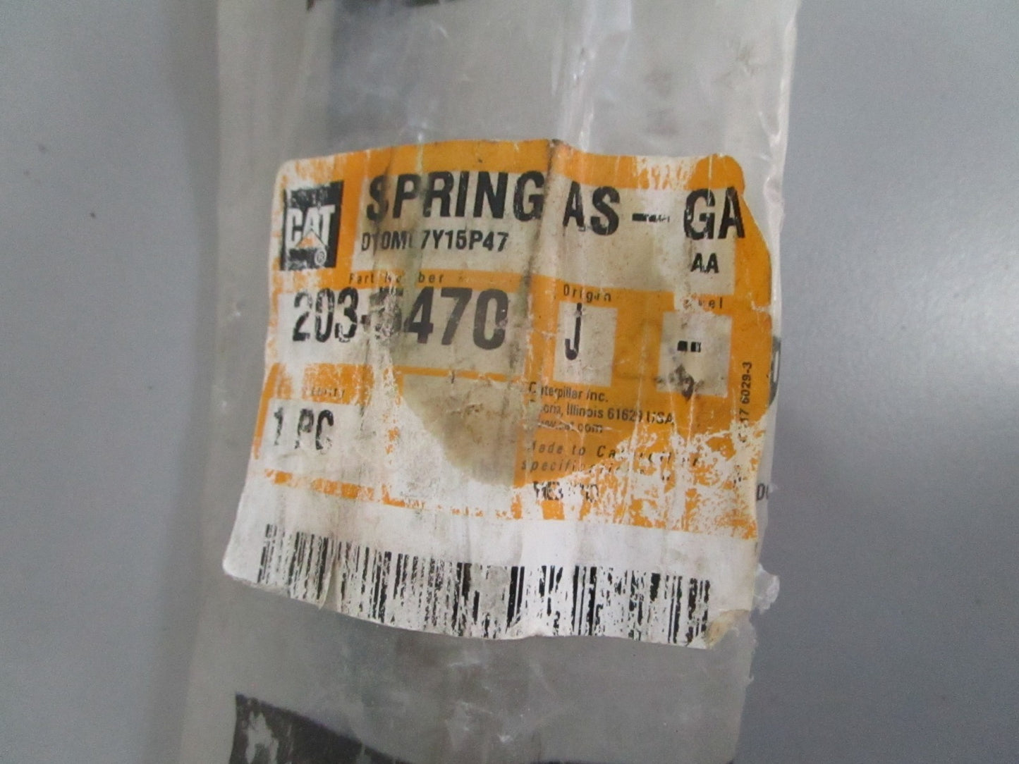 NEW OEM 203-5470 CAT 350mm Stroke Gas Spring Assy 0820